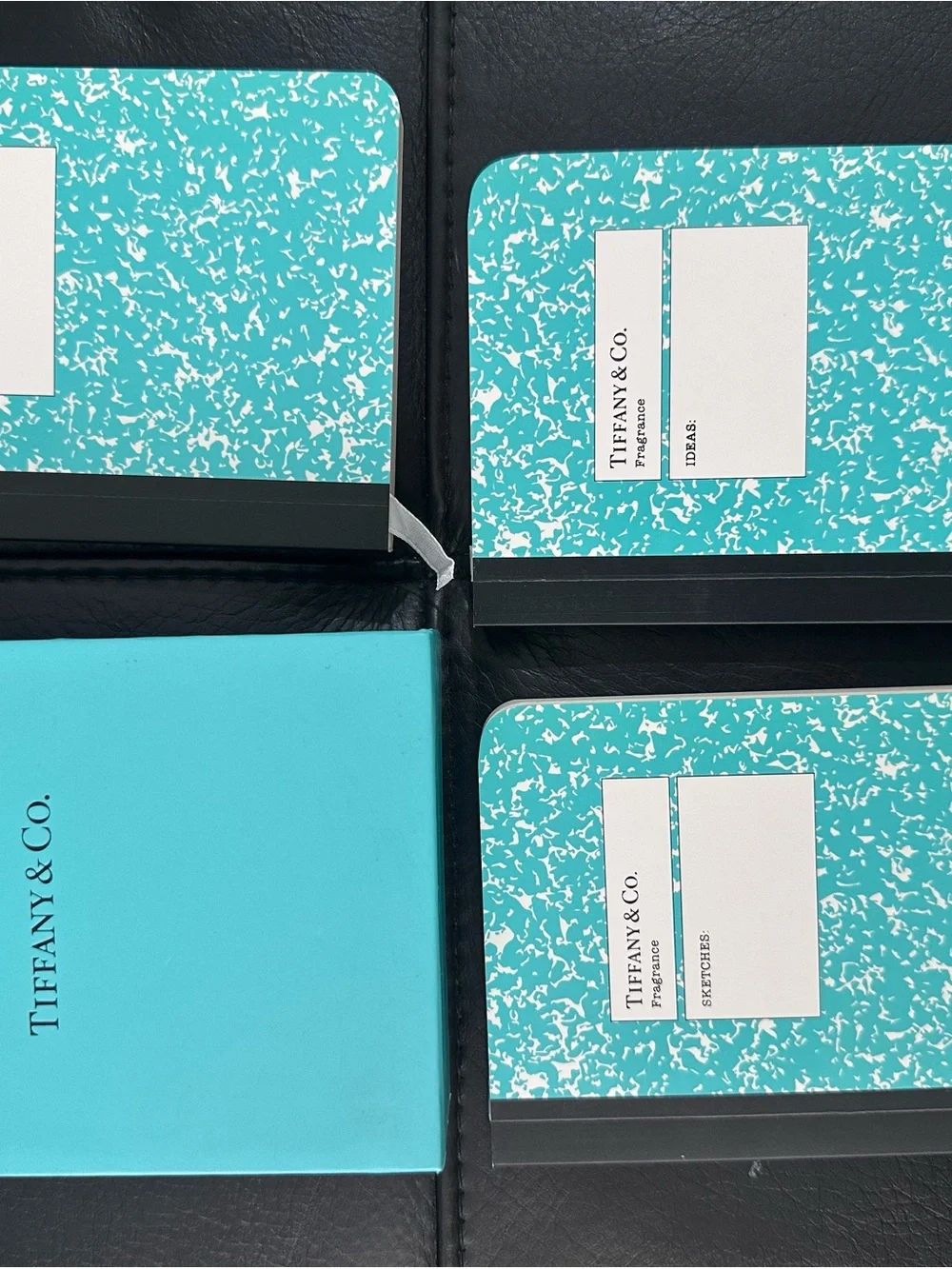 Tiffany & Co. Note Pad Box 3 notepads included - Picture 2 of 7